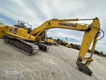 Side of used Excavator